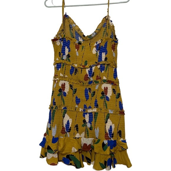 Mini Tank Ruffle Smock Dress, Size L - Picture 2 of 3